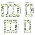 thumbnail image 2 of Yayeee Rocker Switch Wall Plate 3-Gang 6.5"x4.6" Home Decorative Outlet Cover, Avocado, 2 of 6