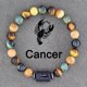 thumbnail image 1 of Pulsera con signo del zodiaco para hombre y mujer, brazalete de constelación, cáncer, Virgo, Leo Libra, regalo de amistad, joyería, 1 of 4