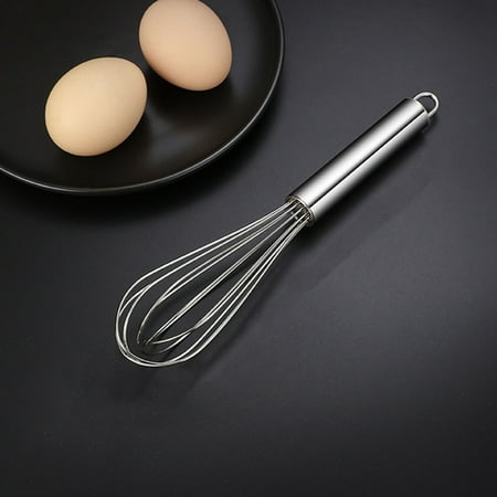 

KABOER 6 Lines 201 Stainless Steel Egg Beater Manual Modern Minimalist Baking Utensils Egg Cream Stirring Stick