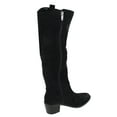 thumbnail image 3 of Marc Fisher Womens Kimmee-WC Wide Calf Tall Boots, Black Suede, US 5.5, 3 of 3