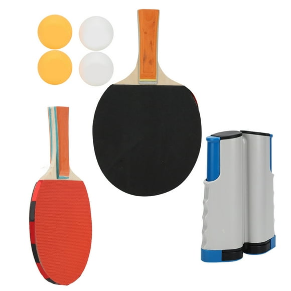 Table Tennis Balls,Table Tennis Set Portable Table Tennis Bats Ping Pong Ball Convenient Use