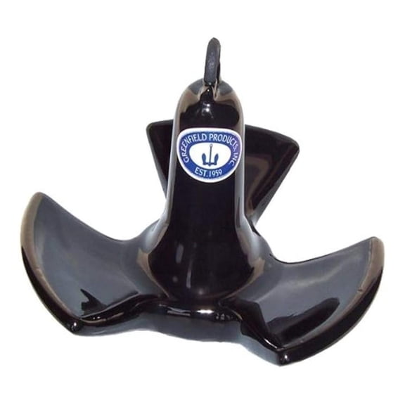 Greenfield 520B Vinyl Coated River Anchor - Black (19-20 lb.)
