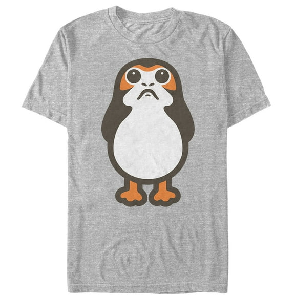 Men's Star Wars The Last Jedi Porg Cartoon  Graphic Tee Athletic Heather Medium