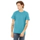 thumbnail image 1 of Camiseta unisex Bella + Lienzo Heather CVC HEATHER AQUA S, 3001CVC, 1 of 1