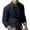 Navy, variant on DecSea Men's Casual Shirt Jacket Cotton Linen Shacket Lightweight Work Coat Button Down Overshirt