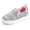Colorful, variant on Bocca Kid's Slip on Sneakers Colorful Girls Canvas Walking Shoes Size 1