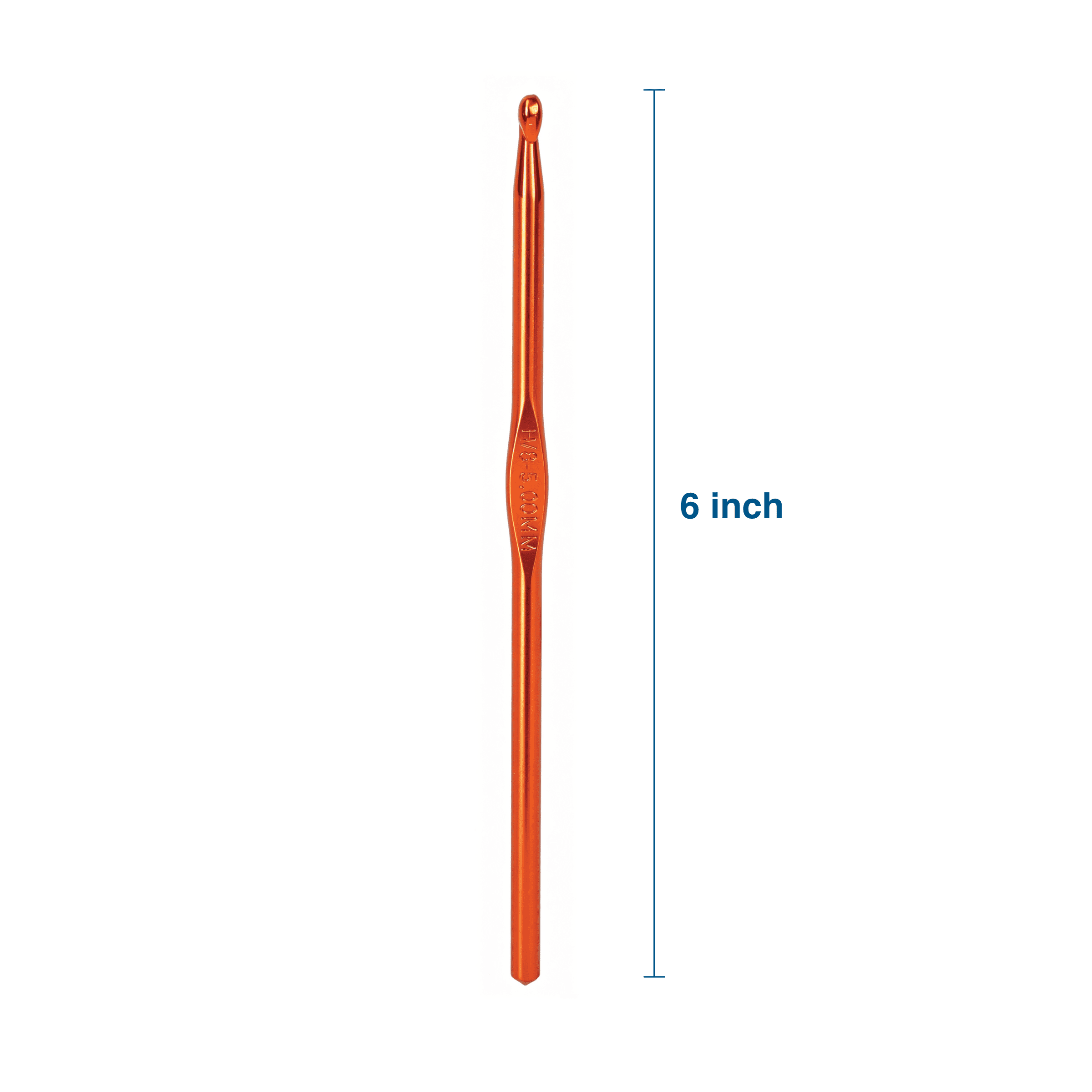 Hello Hobby Aluminum Crochet Hook, Size H, 5 mm