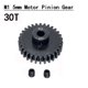 thumbnail image 2 of Engranajes de Motor M1 5mm Rc con tornillos M3 23t-34t piñón de Metal para camión Buggy 1/8 Rc, 2 of 7