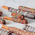 Mrs Prindables 24 Chocolate Dipped Caramel Pretzel Rods