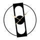 thumbnail image 4 of Reloj de pared moderno, sencillo, de acrílico negro, sin , de 30 cm (12 pulgadas), decorativo para cocina, oficina, aula, baño y hogar., 4 of 9