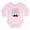 Petal Pink, variant on CafePress - Little Girls Sister/Princes Body Suit - Long Sleeve Cotton Baby Bodysuit