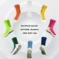 thumbnail image 3 of 4 Pairs Mens Grip Soccer Socks Non Slip Grippy Women Socks for Football Basketball Sports, 3 of 6