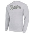 thumbnail image 2 of Men's Starter  Heather Gray Boston Bruins Tailsweep City Pullover Sweatshirt, 2 of 3