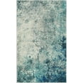 thumbnail image 6 of Moynesa 8'x10' Modern Abstract Area Rugs for Living Room, Washable Accent Rugs for Bedroom Stain Resistant Non Slip, Large Soft Indoor Carpet for Dining Room Table Home Office Decor, Light Blue, 6 of 6