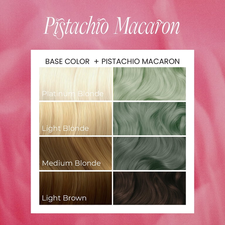 Arctic Fox, Semi-Permanent Vegan Hair Dye, Pistachio Macaron 8 oz Arctic Fox, Semi-Permanent Vegan Hair Dye, Pistachio Macaron 8 oz