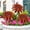 Orange,1PC Only, variant on Metal Zinnia Flower Garden Stake,6x5.3" 3D Metal Flower Stakes Outdoor Decor,Weather Resistant Metal Art Garden Accessory,Lawn Yard Patio Decoration, Colorful Zinnia Gifts for Garden Lovers