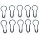 thumbnail image 4 of 1000 Pack Clothing Tag Pins Bulb Pin Metal Gourd Pin DIY Home Accessories Safety Pins Bulb Pin, 4 of 4