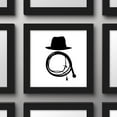 thumbnail image 2 of Gallery Pops Indiana Jones and the Dial of Destiny - Fedora and Whip Wall Art, Black Framed Version, 12" x 12", 2 of 5