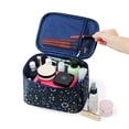 thumbnail image 3 of Bolsa de maquillaje HOYOFO bolsas de cosméticos para mujer a prueba de agua, 3 of 7