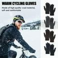 thumbnail image 6 of Fiber Cycling Gloves with Warmth Retention, Breathability and Enhanced Grip for Low-Temperature Commuting, 6 of 8