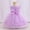 Purple, variant on Toddler Dress Flower Girl Dress Tutu Dress Holiday Dress for Girls 1-2 Years