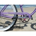 thumbnail image 4 of Firmstrong Urban Lady, 26", Women's, Three Speed, Purple, 4 of 6