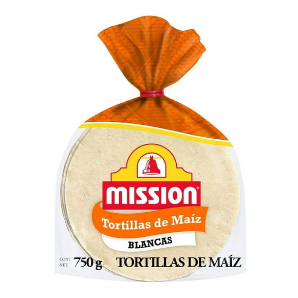Tortillas de maíz Mission blancas 750 g