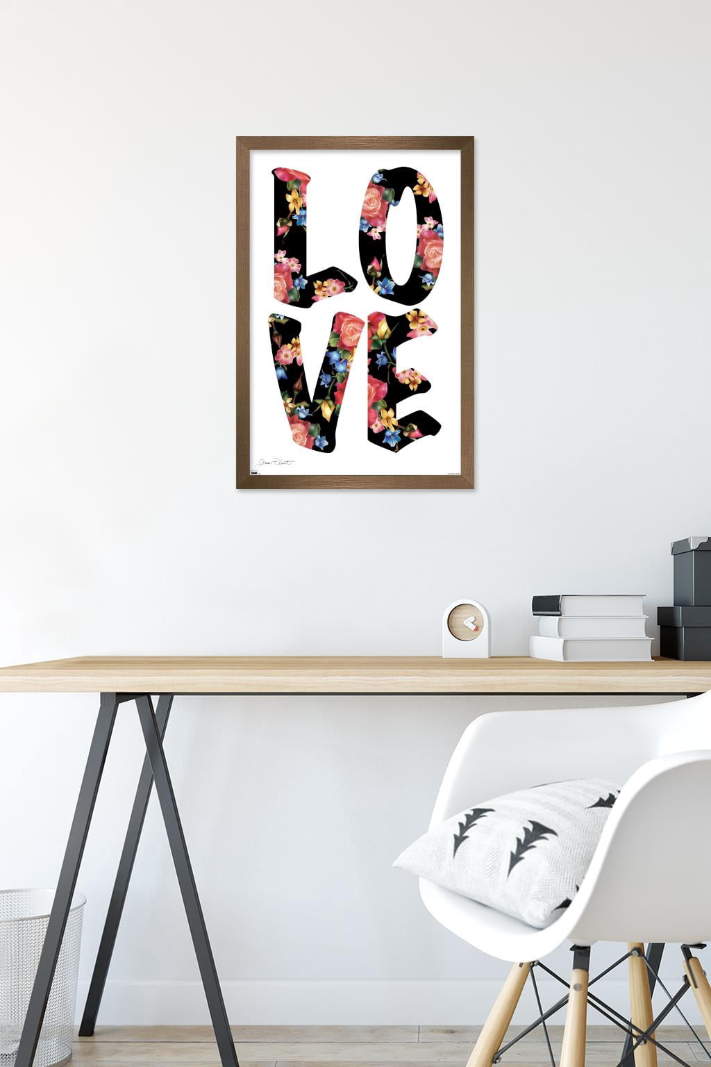 Jean Plout - Love Wall Poster, 14.725" x 22.375" Framed