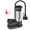 Silver#718, variant on ddioayh Bike Pump,Upgraded Mini Portable Bicycle Pump,Foot Bike Pump with Pressure Gauge,Tire Inflator Device,Compatible Universal Presta and Schrader Double Valve Bicycle Air Pump
