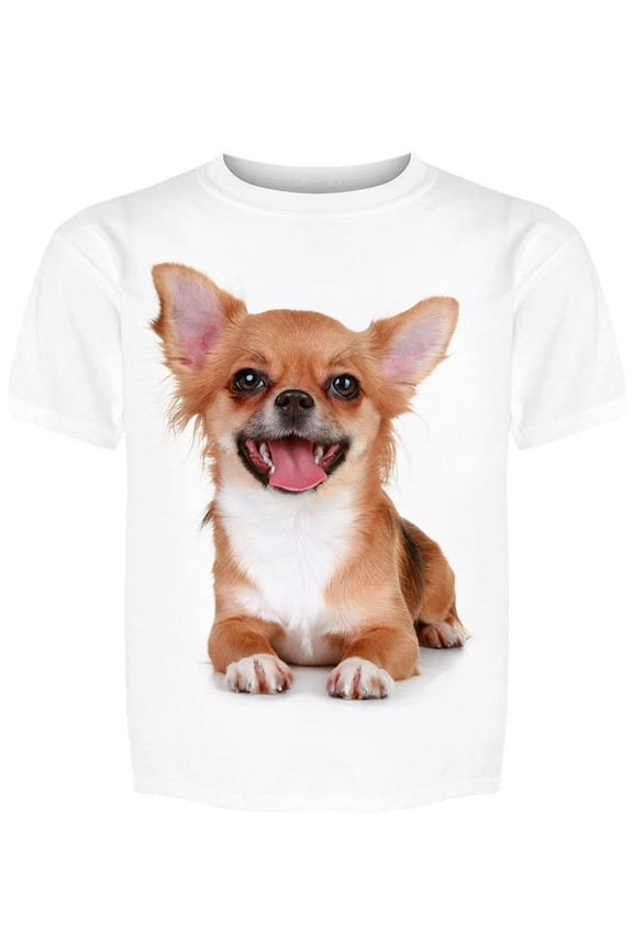 Chihuahua Puppy Lying Tee Girl's -Image by Shutterstock