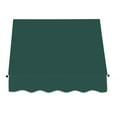 thumbnail image 2 of Awntech 4.38 Ft New Orleans Fixed Awning Canopy with Twisted Rope Arms (52.5in x 31in x 24in), Forest, 2 of 2