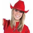 thumbnail image 2 of Red Cowboy Hat, 2 of 2