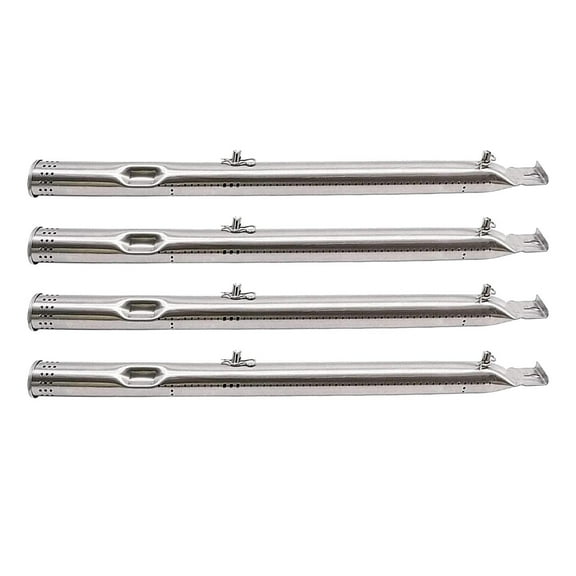 Kuntesetty BBQ Tube Burner BBQ Grill Searing Burner 4 Pack High Performance Stainless Steel
