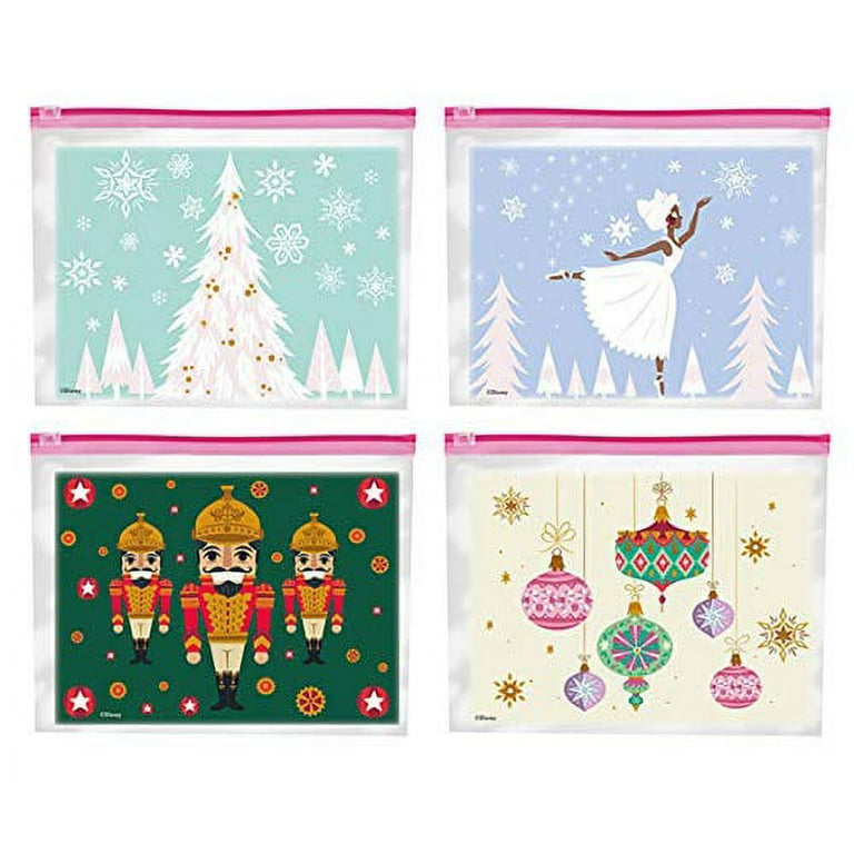 Ziploc Slider Storage Bags with Disney's Nutcracker Designs