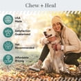 thumbnail image 2 of Chew + Heal 12-in-1 Multivitamin for Dogs - 60 Puppy and Senior Dog Soft Chews for Hip and Joint, 2 of 9
