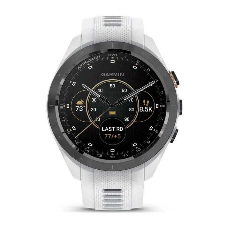 Garmin Approach S70 42MM White- GPS Golf Smartwatch For Men Garmin Approach S70 42MM White- GPS Golf Smartwatch For Men