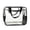 Black, variant on Transparent Toy Storage Bag | Travel Storage Bag with Handle and Zipper for Outdoor Indoor Building Blocks Games