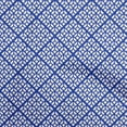 thumbnail image 1 of oneOone Cotton Poplin Royal Blue Fabric Geometric Sewing Fabric By The Yard Printed Diy Clothing Sewing Supplies 42 Inch Wide, 1 of 4