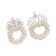 thumbnail image 3 of 2 piezas de lazos para el cabello con cuentas jinwen diademas artificiales para niñas Estilo B, 3 of 8