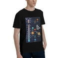 thumbnail image 2 of Bingfone Solar System Men'S Loose Fit Short-Sleeve Pocket T-Shirt, 2 of 7