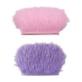 thumbnail image 1 of 2 Colors 's Feather For Sewing Craft 1 Yard Violet Pink Macarena Ribete de plumas de avestruz, 1 of 8