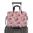 thumbnail image 2 of FORMRS 16" Laptop Bag Carrying Sleeve Case with Handle Travel Shoulder Briefcase, Light Pink Doughnuts, 2 of 8