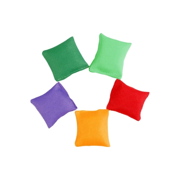Zeiwohndc Set of 10 Colorful Sandbags Small Beanbags Sport Gear for Outdoor Recreation