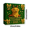 thumbnail image 3 of 2D Doggy Advent Calendar Countdown Blind Box with Acrylic Ornaments for Christmas Tree Decor, Holiday Themed Gifts for Dog Enthusiasts and Animal Lovers Christmas Home Decor, 3 of 8