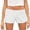 White, variant on Tanghaowl Women's Shorts, Women's Pajama Shorts Low Waist Striped Cute Floral Pj Bottoms Comfy Sleep Shorts White M
