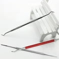 thumbnail image 4 of 3PCS Ingrown Toenail File & Lifter ,Stainless Steel ingrown toenail tool,Double Sided Cleaner Tool, 4 of 4