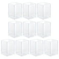 thumbnail image 2 of 10-Pack Acrylic Pen Holders, Clear Pencil Organizers, Makeup Brush Holders, Desktop Organizers, Acrylic Clear Pencil Cups, Office Accessory Storage, 2 of 8