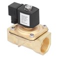 thumbnail image 3 of Válvula solenoide de latón, tipo diafragma normalmente cerrado, accesorios eléctricos para agua, aire, aceite, queroseno, 3 of 8