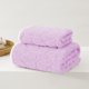 thumbnail image 1 of Nvzi Toallas de baño suaves - 3 toallas de baño moradas para el cuerpo, 70*140cm, vellón coral premium, ultra absorbente, toallas de baño ideales para uso diario y de viaje,, 1 of 5