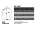thumbnail image 7 of Men's Packable Rain Jacket Windbreaker Waterproof Lightweight Rain Coat with Hood for Golf Cycling Hiking Red S, 7 of 7